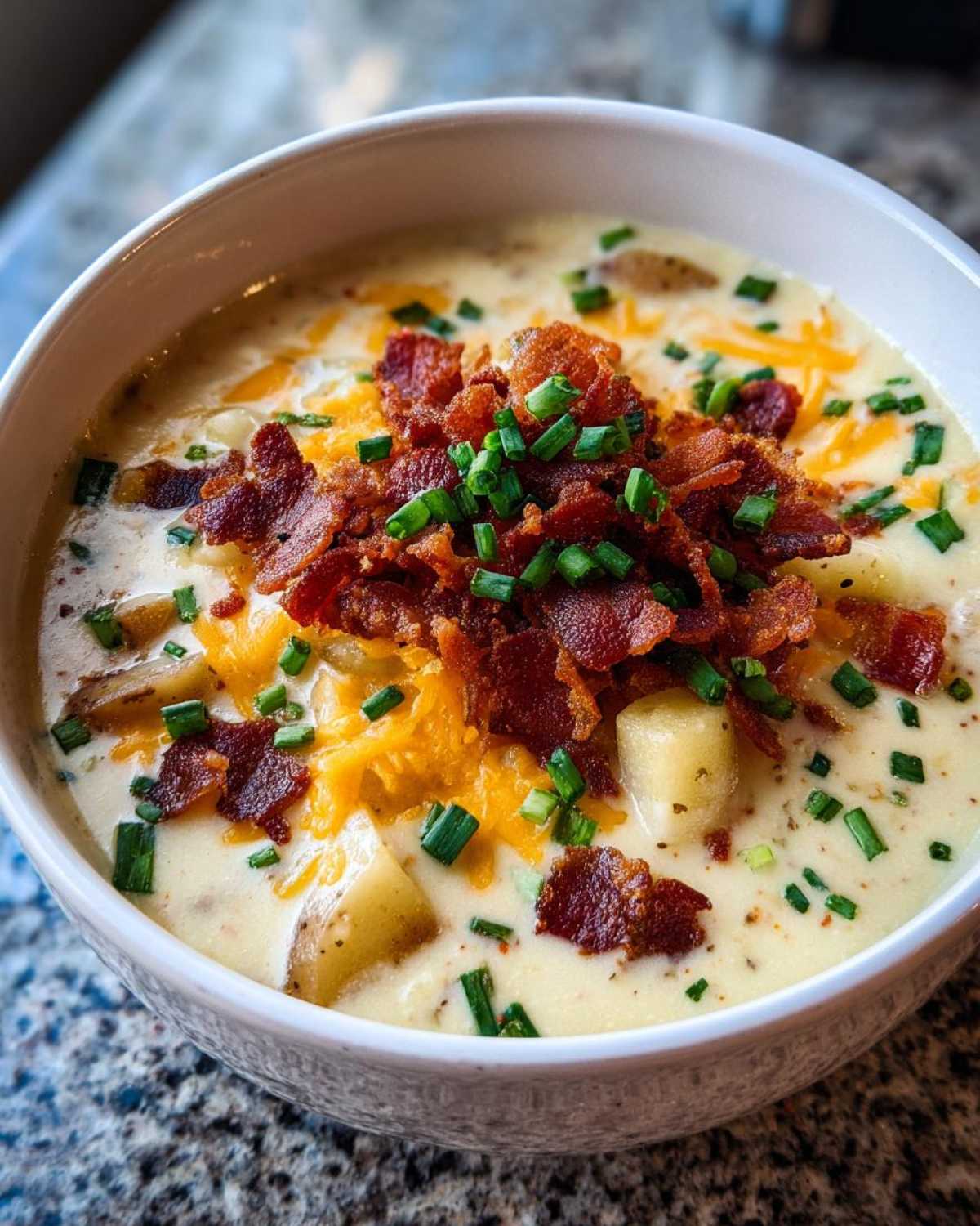 Loaded Baked Potato Soup - detail 2