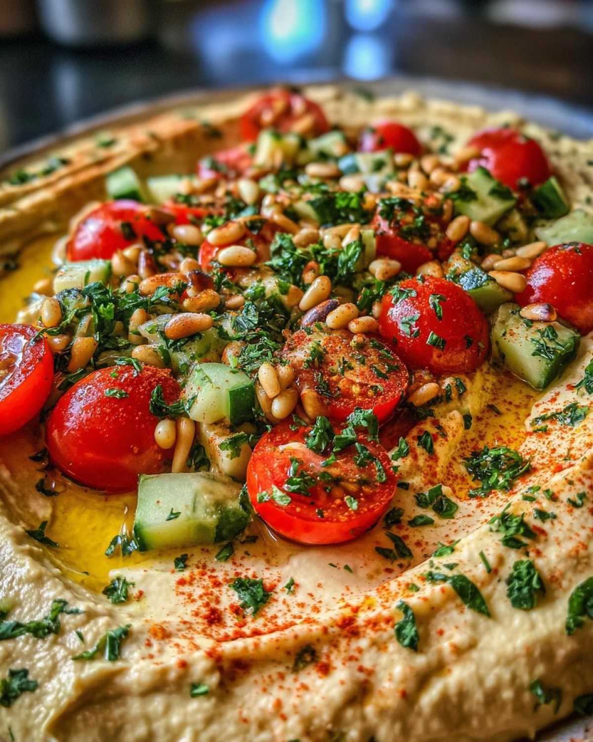 Loaded Hummus Platter - detail 3