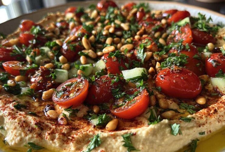 Loaded Hummus Platter