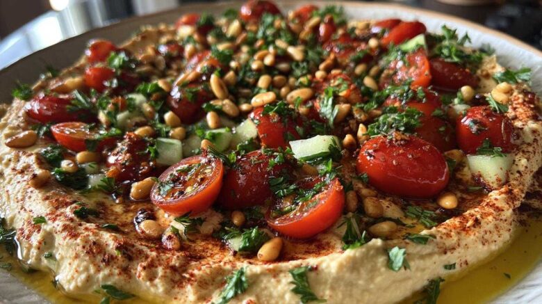 Loaded Hummus Platter