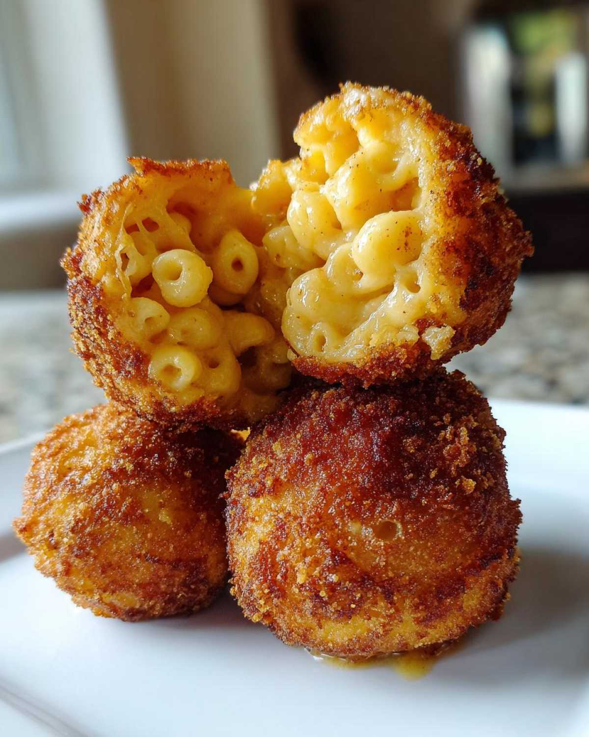 Mac and Cheese Balls - detail 2