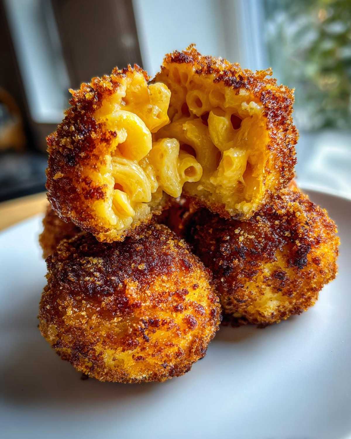 Mac and Cheese Balls - detail 3