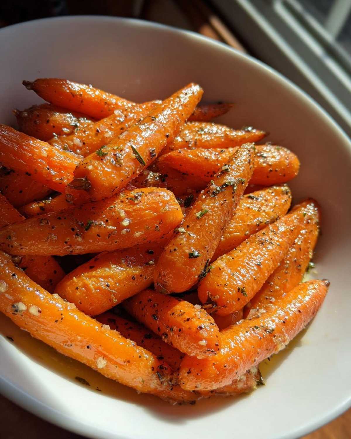 Maple Glazed Carrots - detail 3