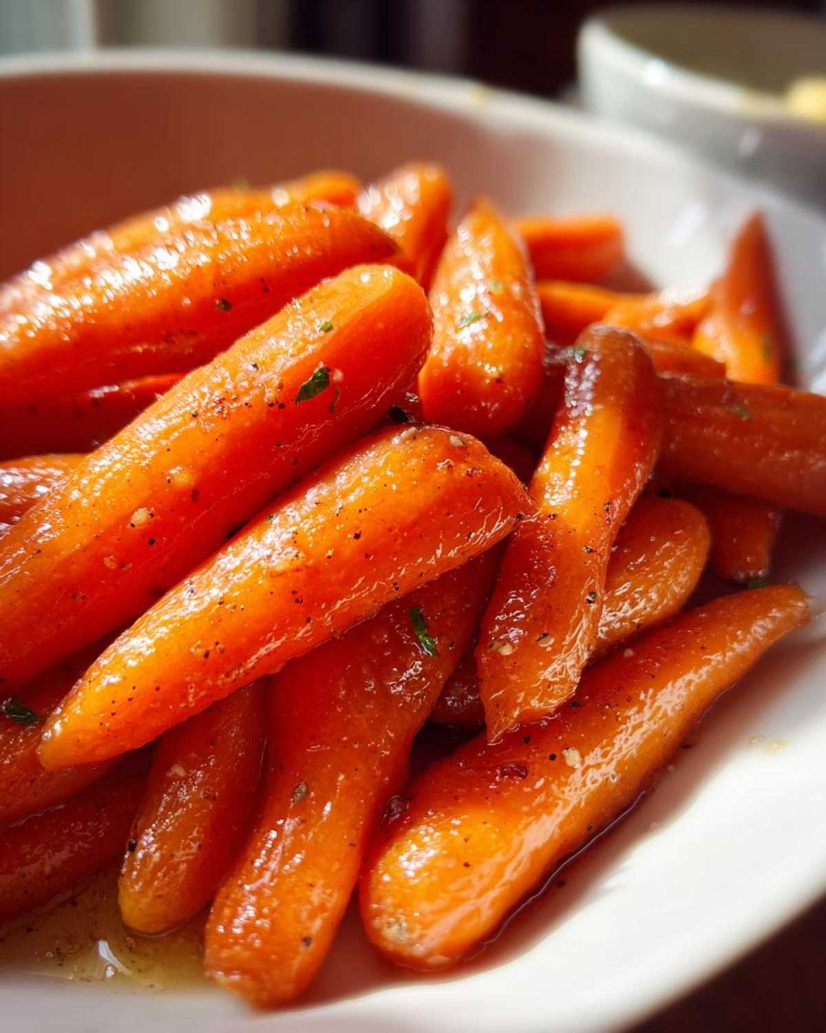 Maple Glazed Carrots - detail 1