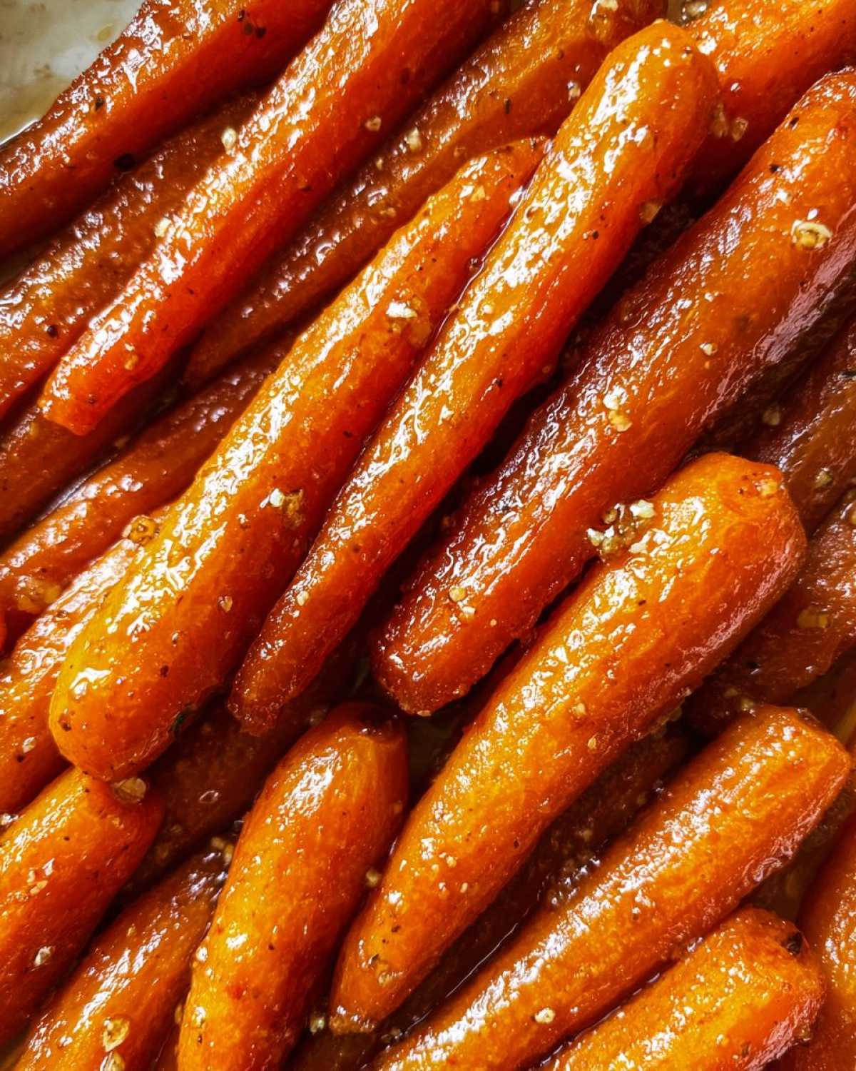 Maple Glazed Carrots - detail 2