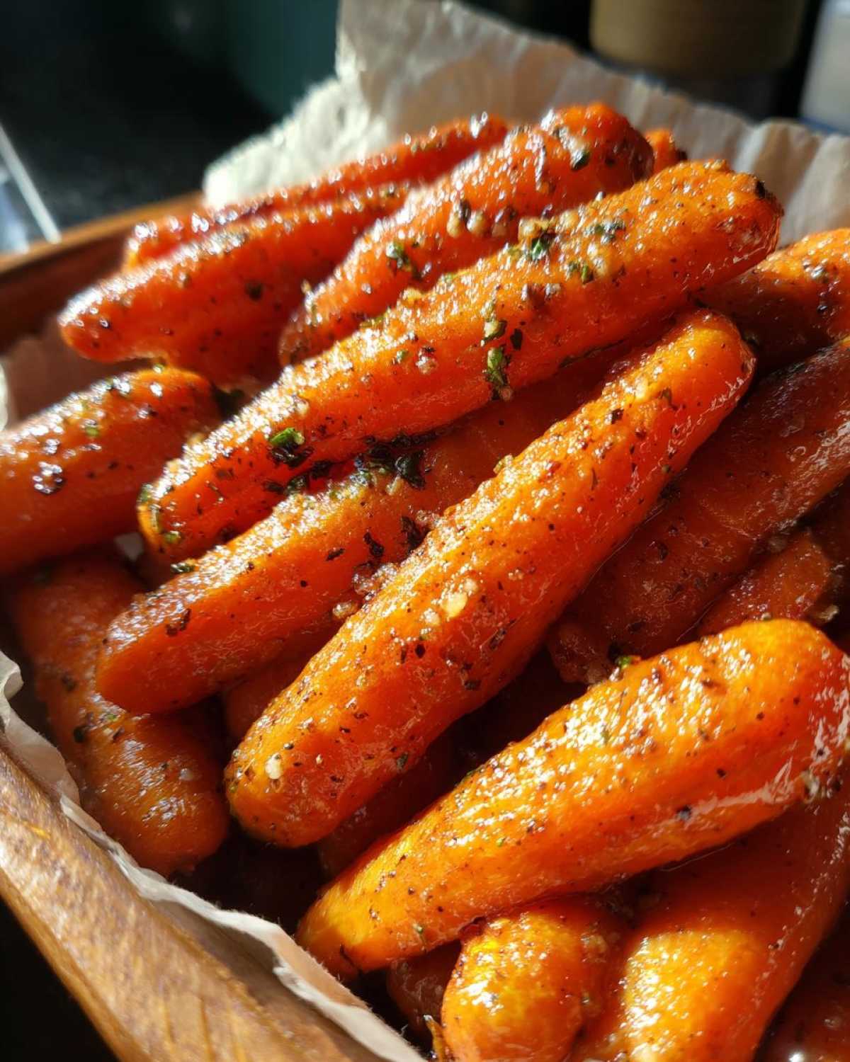 Maple Glazed Carrots - detail 4