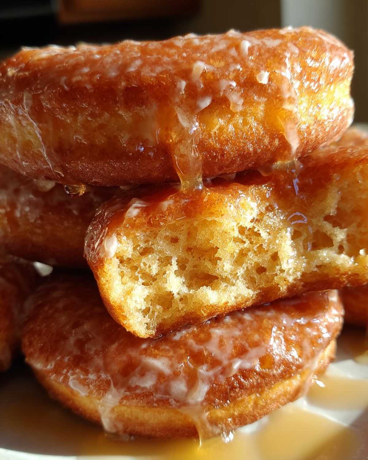 Maple Glazed Donuts - detail 1