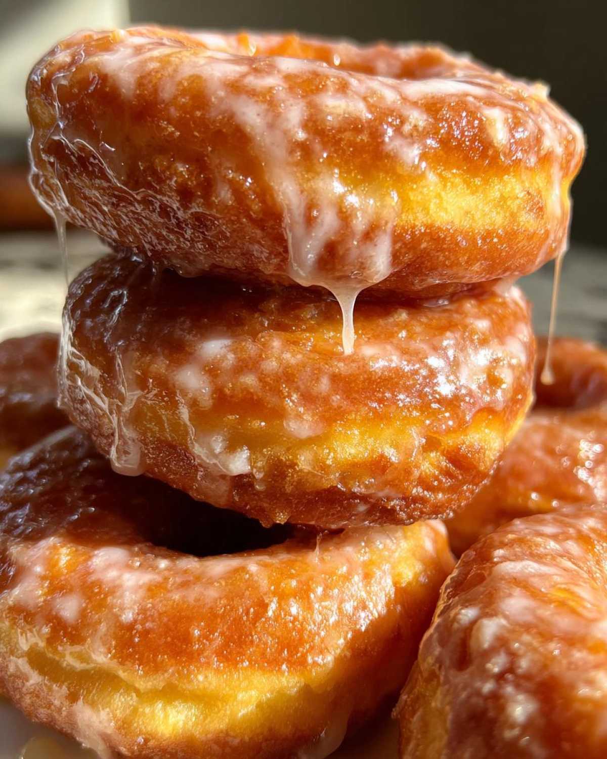 Maple Glazed Donuts - detail 2