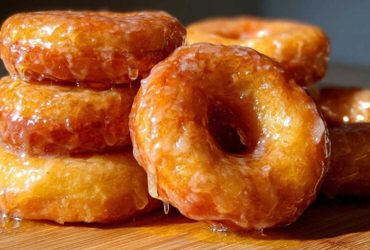 Maple Glazed Donuts