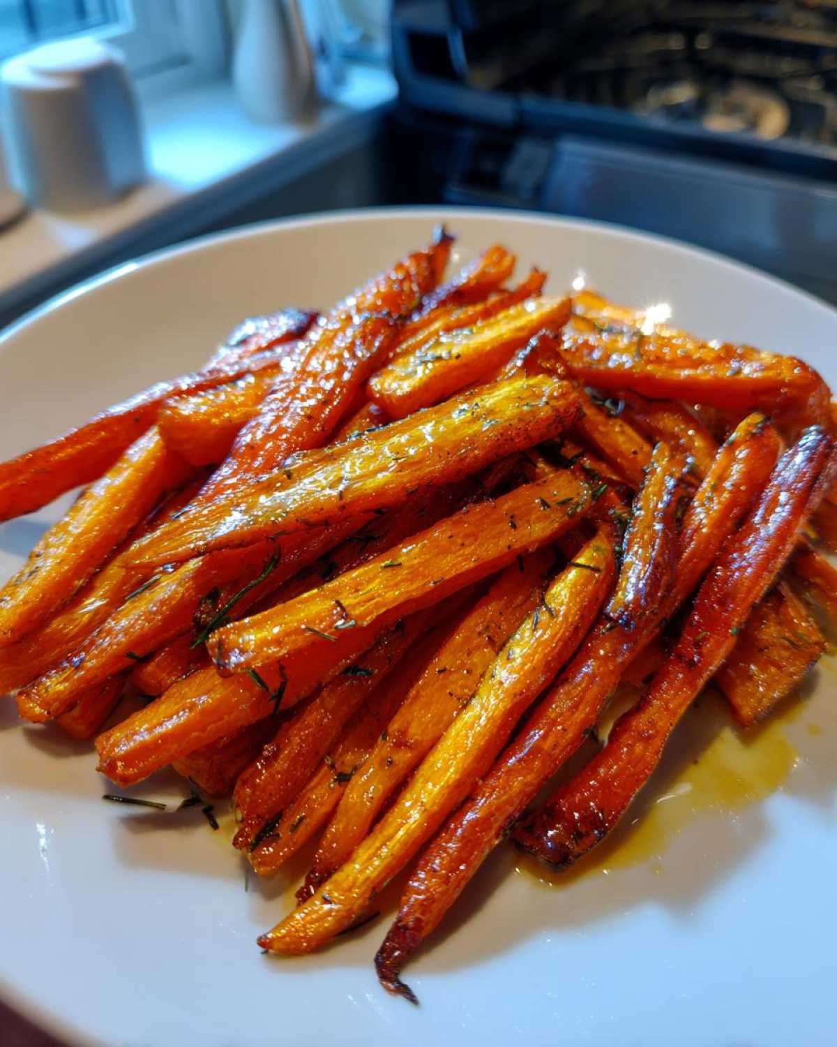 Maple Roasted Carrot Fries - detail 2