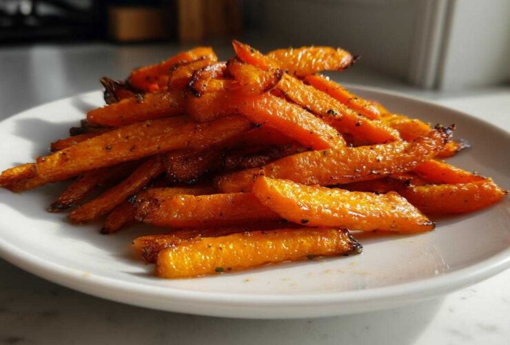 Maple Roasted Carrot Fries