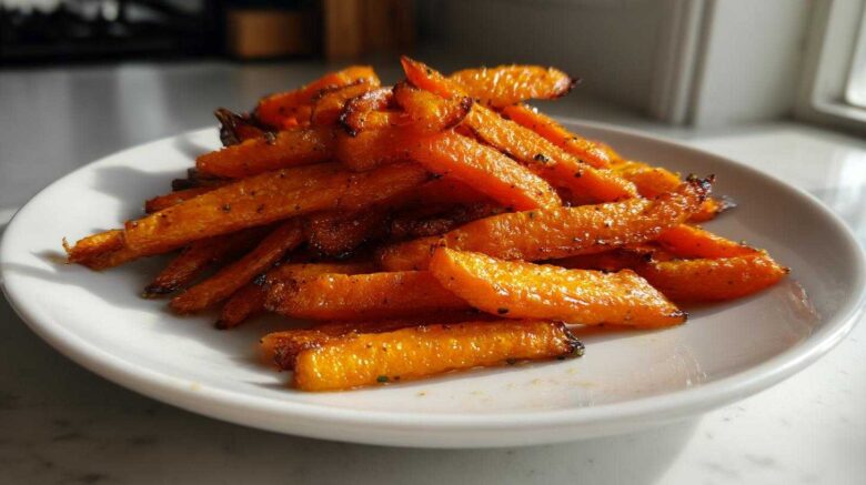 Maple Roasted Carrot Fries