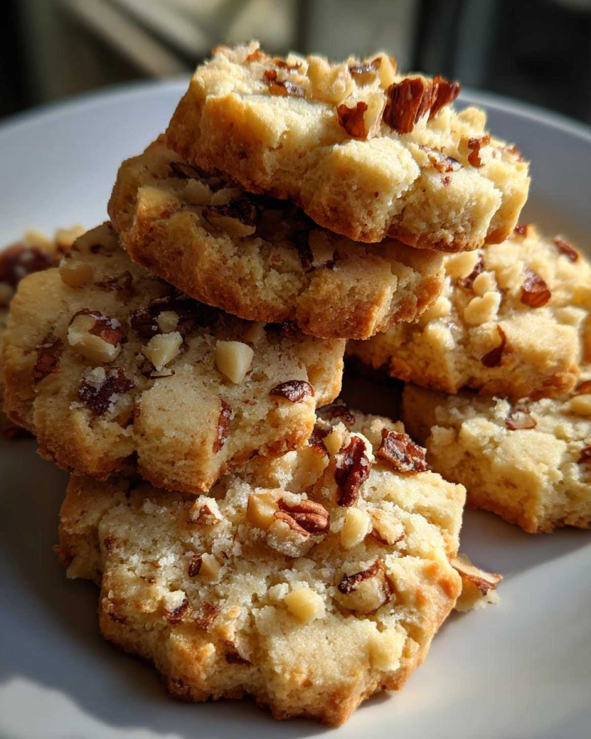 Maple Walnut Shortbread - detail 1