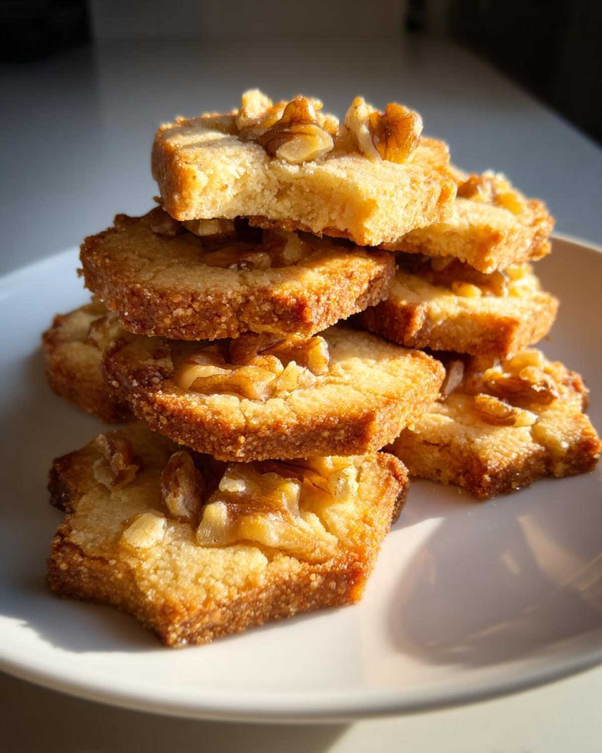 Maple Walnut Shortbread - detail 3