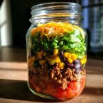 Mason Jar Taco Salad