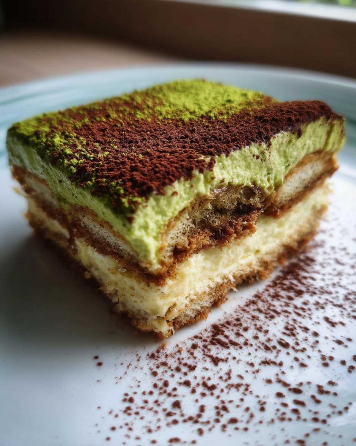 Matcha Tiramisu - detail 4
