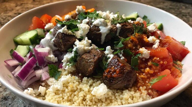 Mediterranean Lamb Bowls