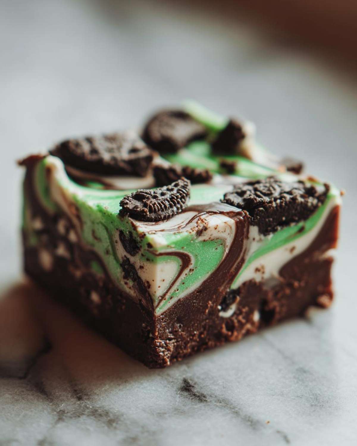 Merry Mint Oreo Fudge - detail 2