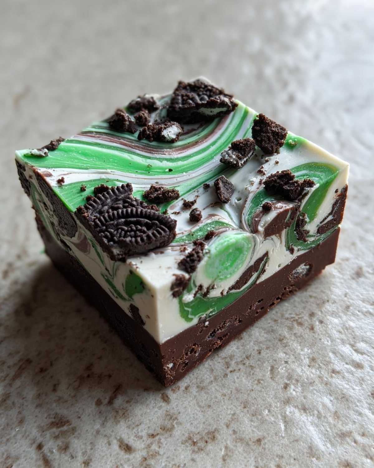 Merry Mint Oreo Fudge - detail 4