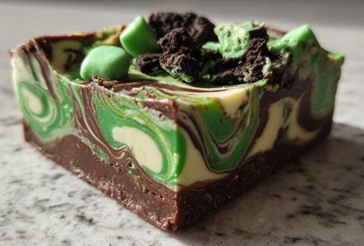 Merry Mint Oreo Fudge