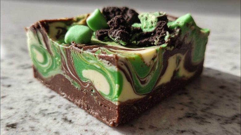 Merry Mint Oreo Fudge