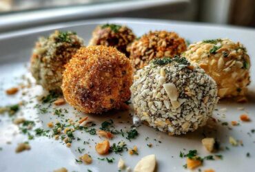 Mini Cheeseball Bites