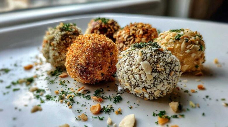 Mini Cheeseball Bites