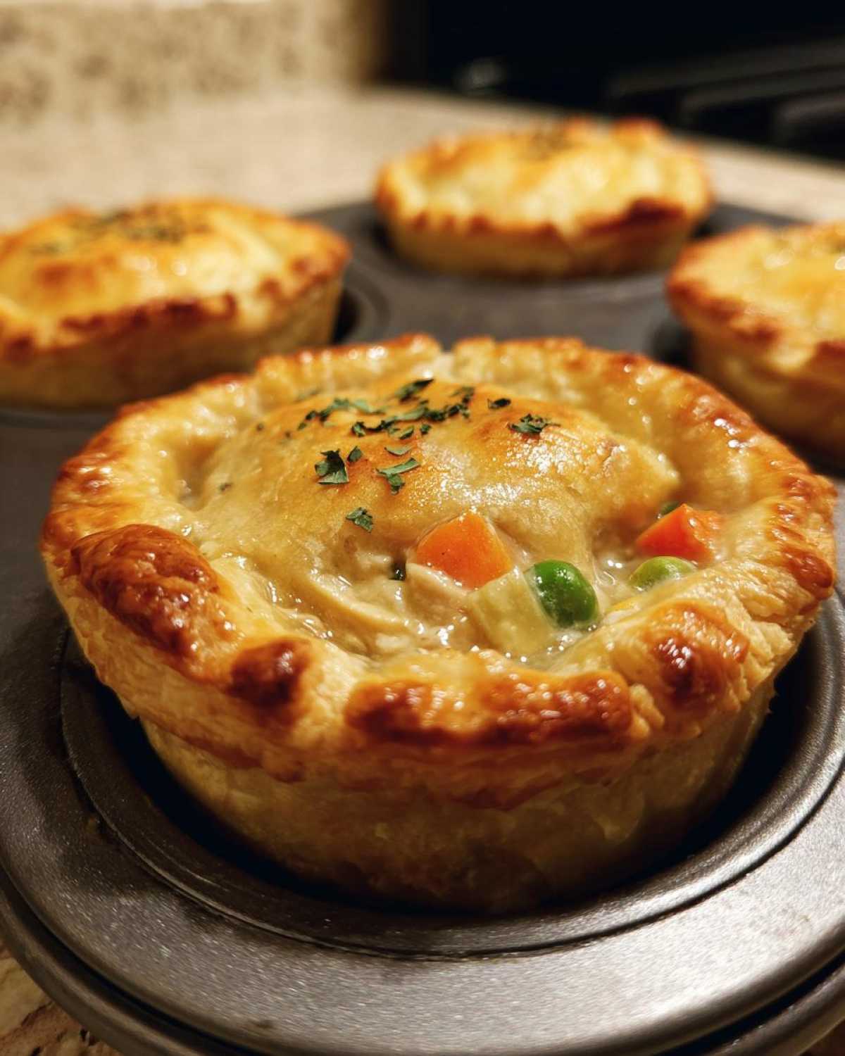 Mini Chicken Pot Pies - detail 1