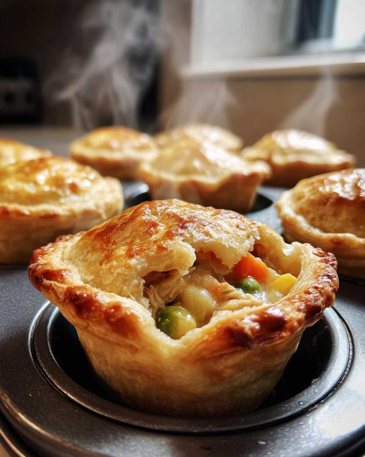 Mini Chicken Pot Pies - detail 2