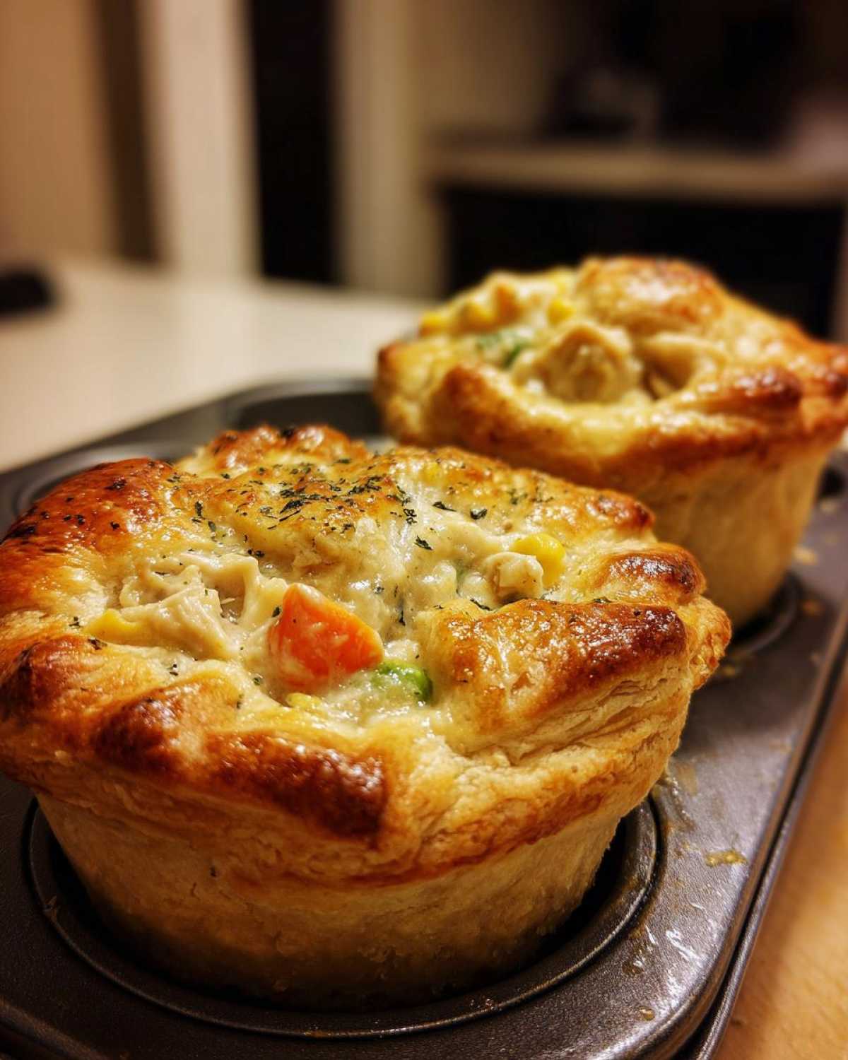Mini Chicken Pot Pies - detail 3