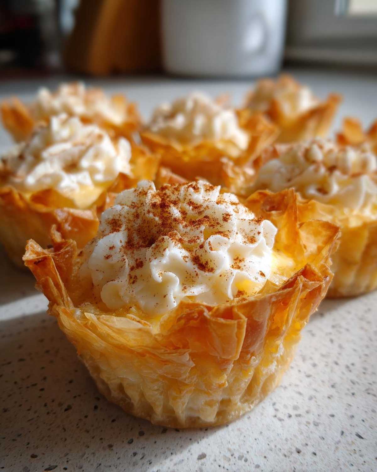 Mini Pumpkin Cheesecakes - detail 3