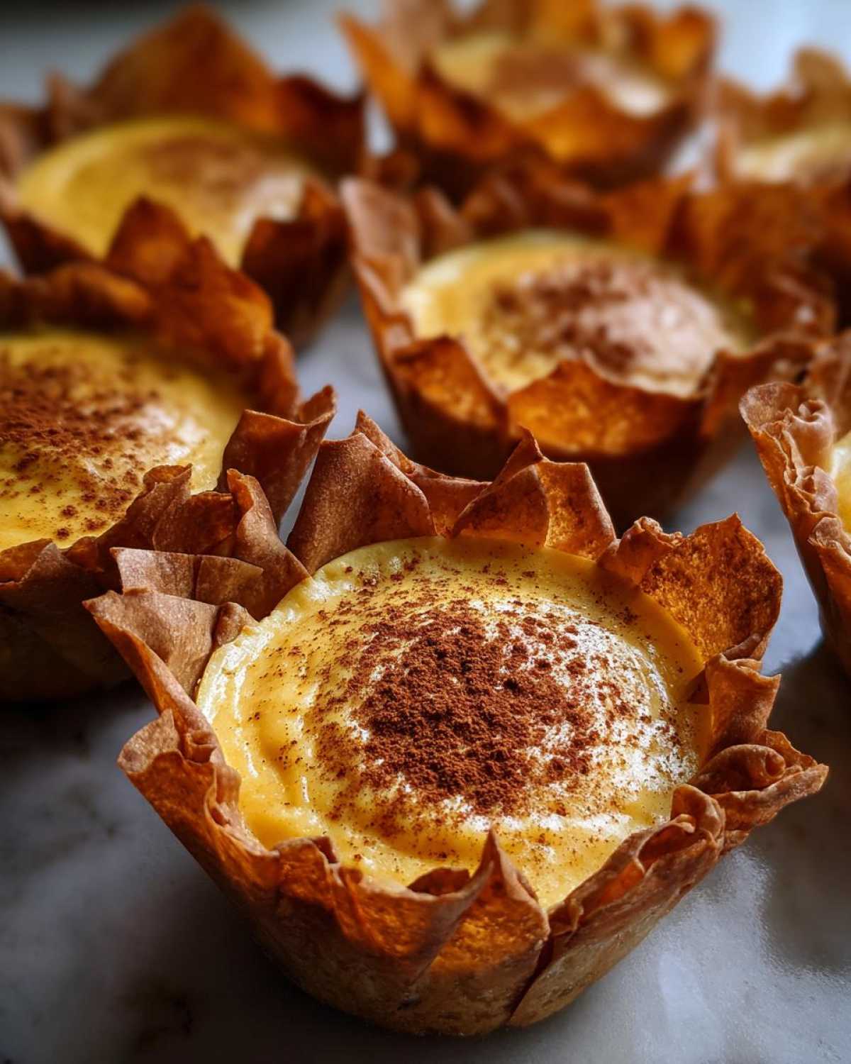 Mini Pumpkin Cheesecakes - detail 4