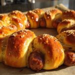 Mini Sausage Wreaths