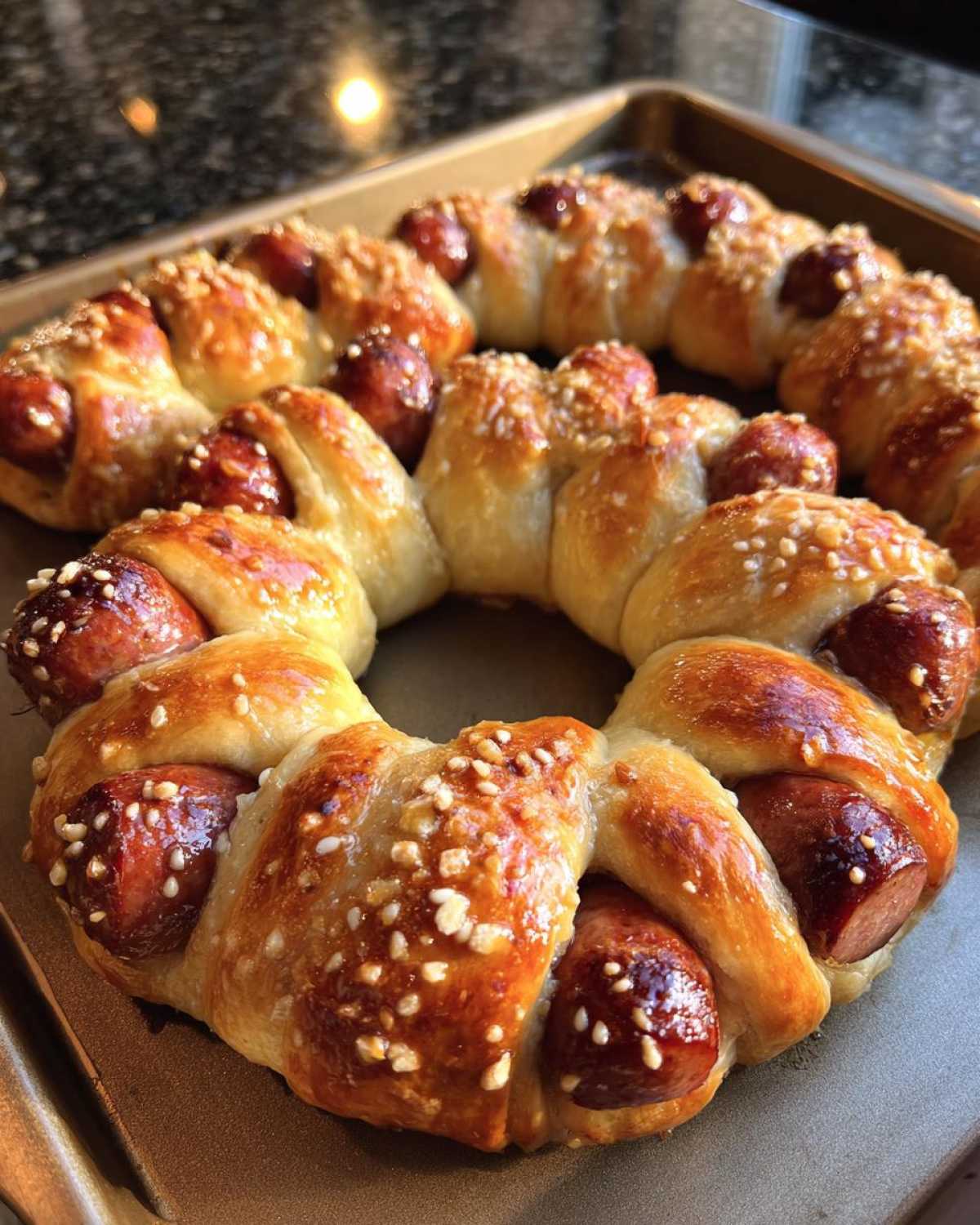 Mini Sausage Wreaths - detail 4