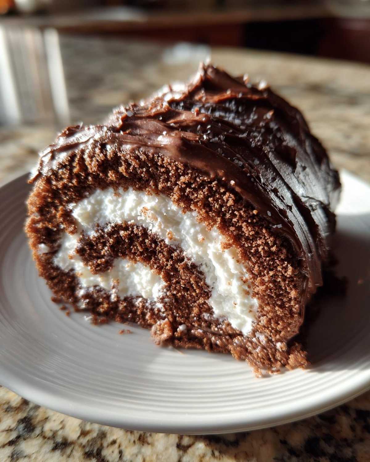 Mini Yule Log Cakes - detail 2