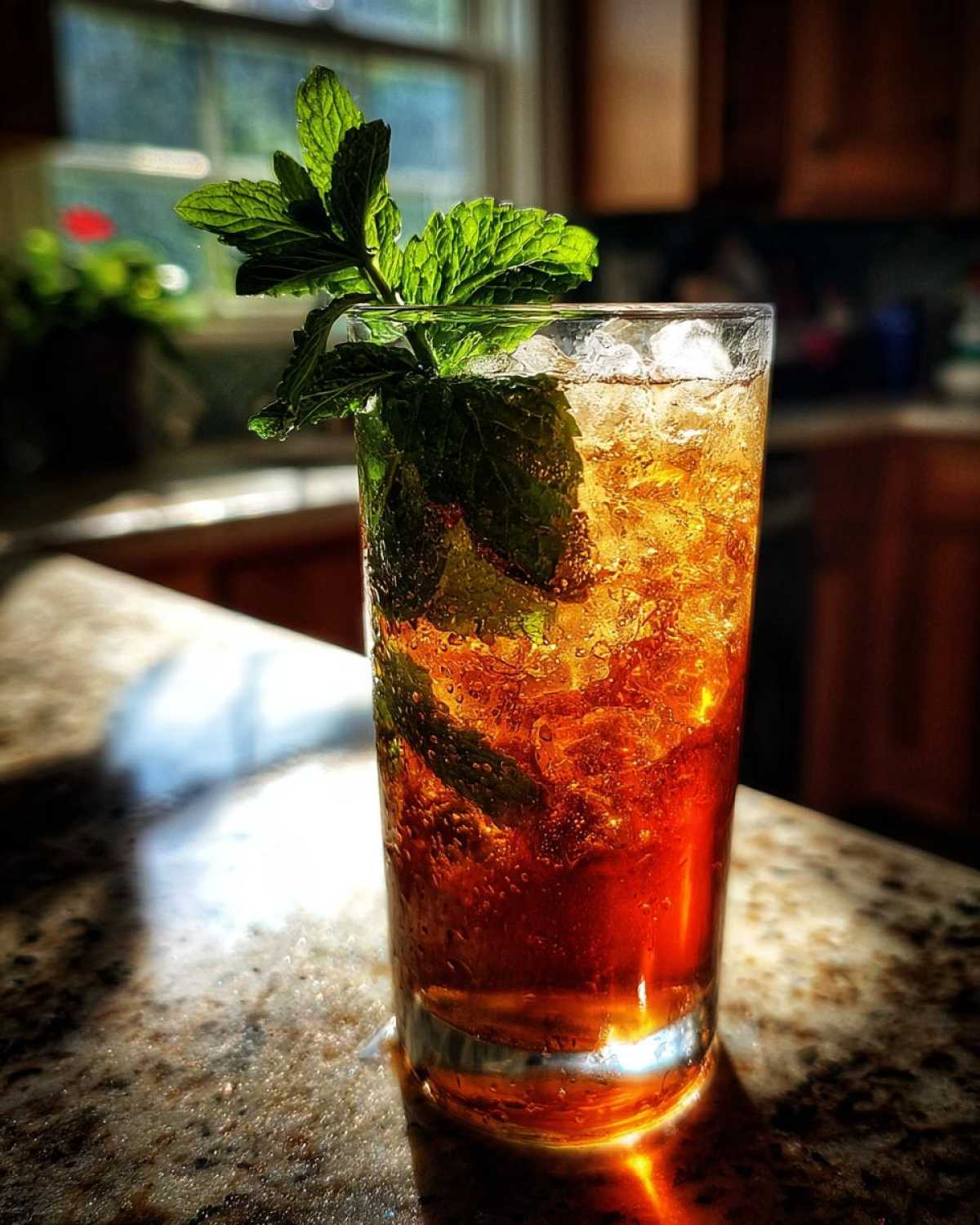 Mint Julep Sweet Tea - detail 2
