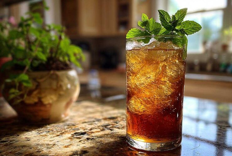 Mint Julep Sweet Tea