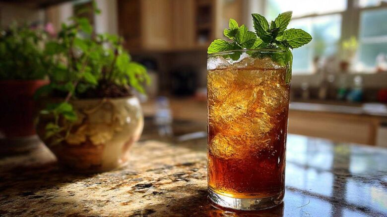 Mint Julep Sweet Tea