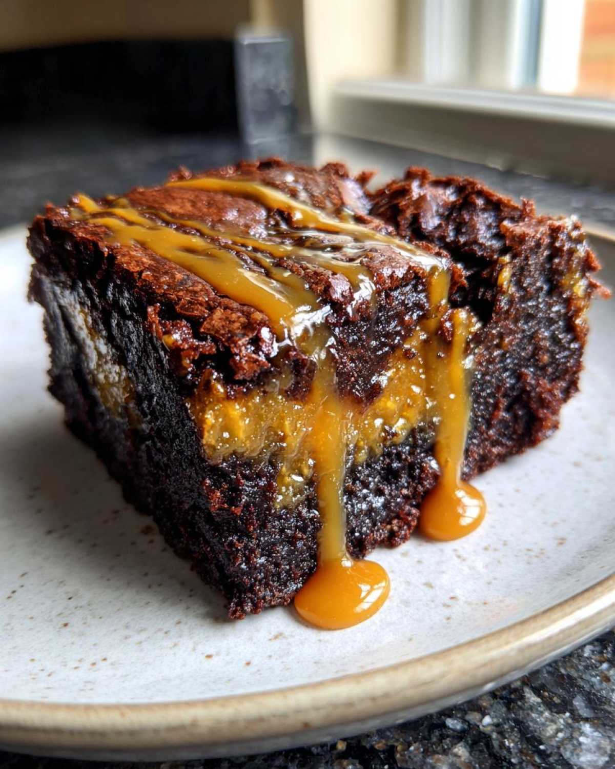 Miso Caramel Brownies - detail 1