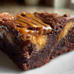 Miso Caramel Brownies