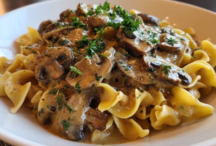 Mushroom Stroganoff
