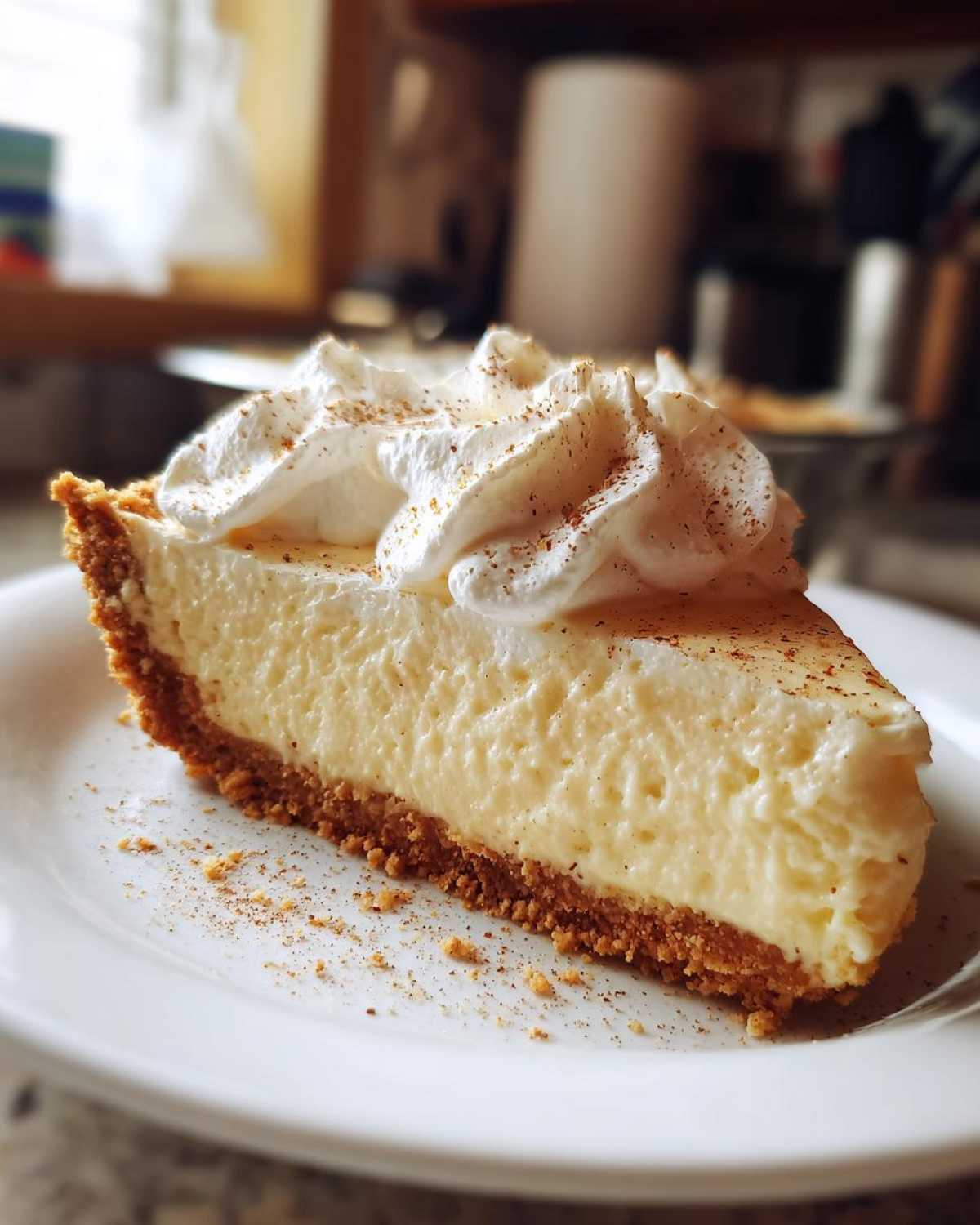 No-Bake Eggnog Pie - detail 2