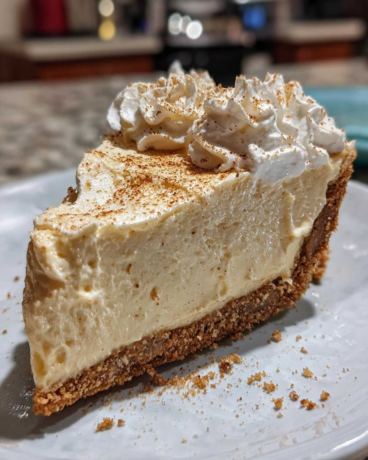 No-Bake Eggnog Pie - detail 1