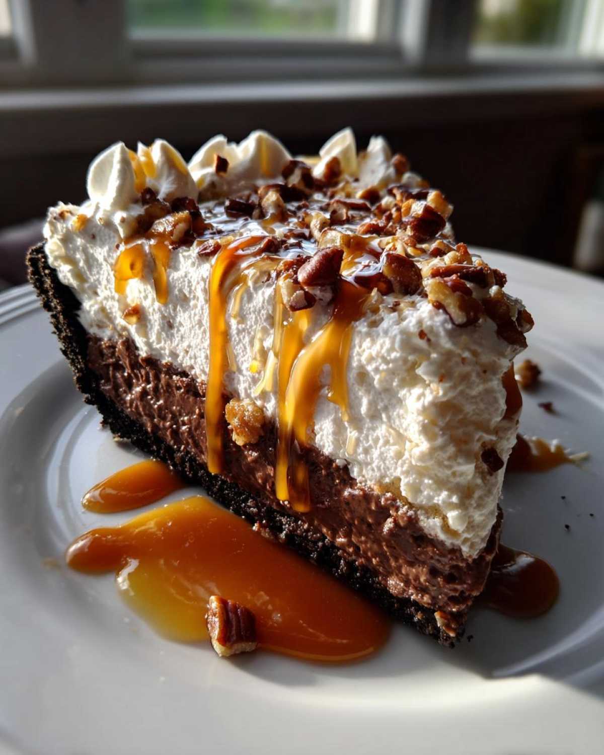 No-Bake Turtle Pie - detail 1