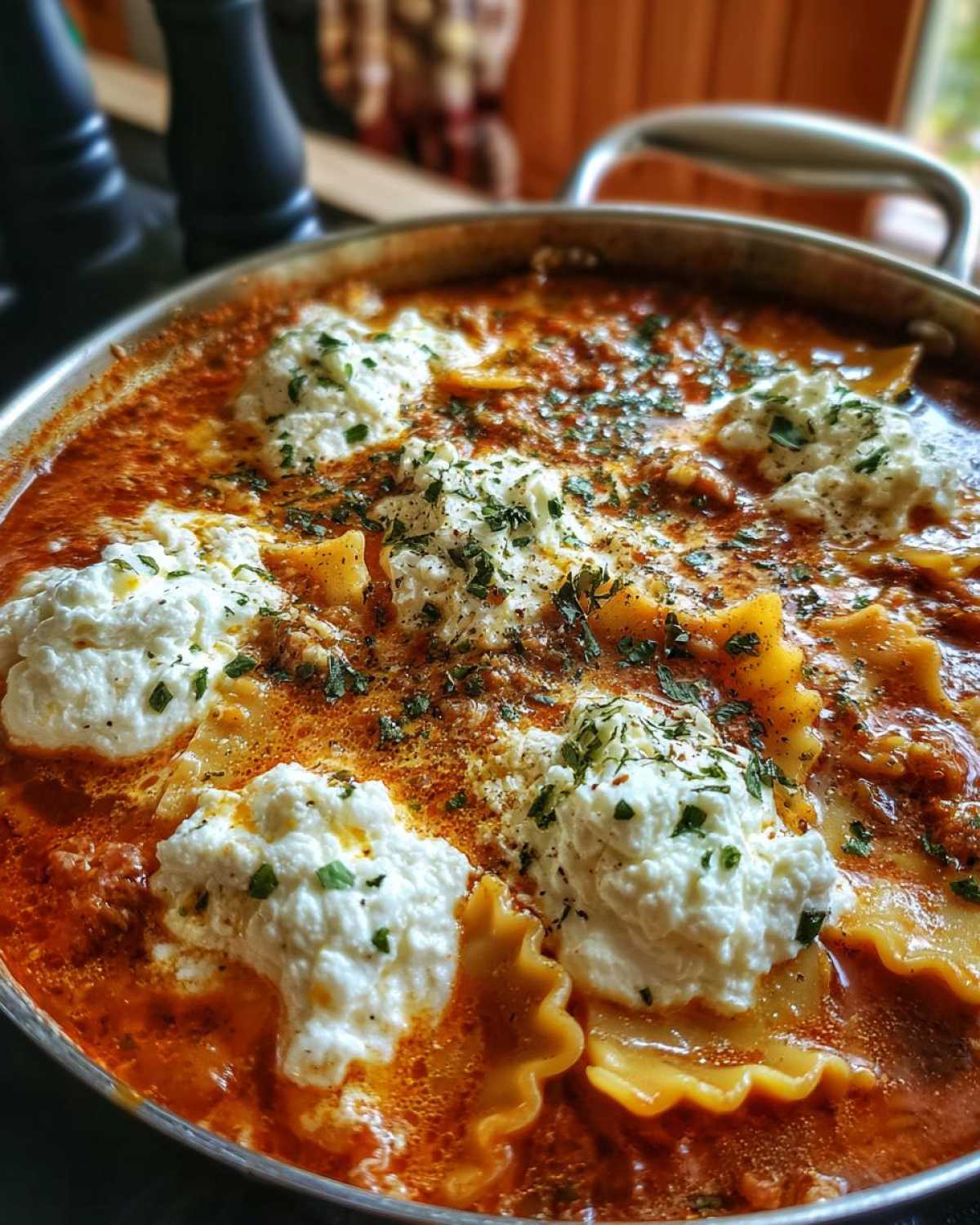 One-Pot Lasagna Soup - detail 2