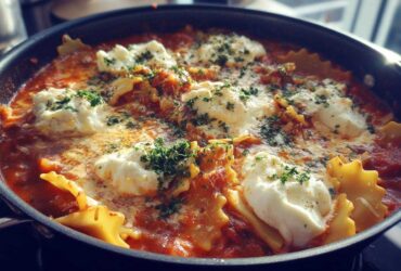 One-Pot Lasagna Soup