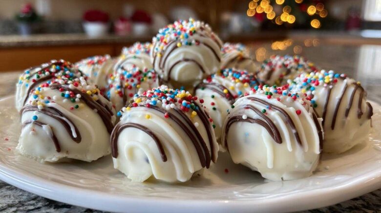 Oreo Truffle Snowballs