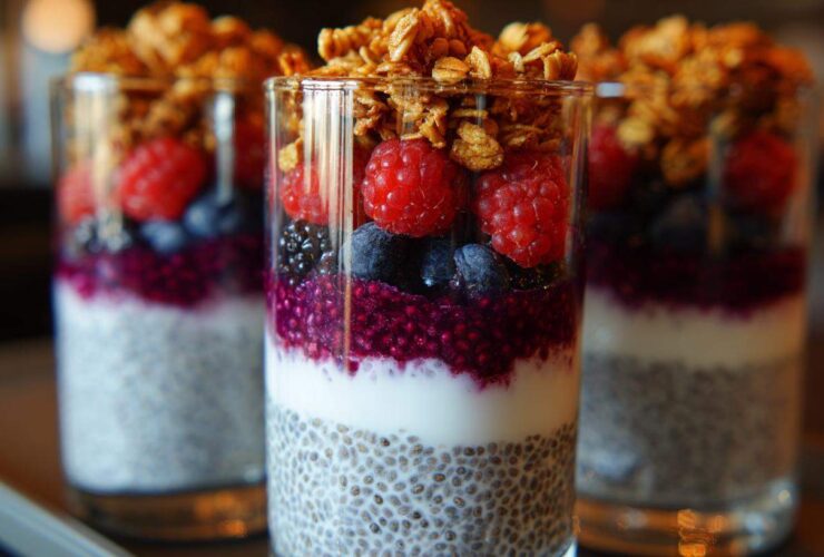 Overnight Chia Pudding Parfait