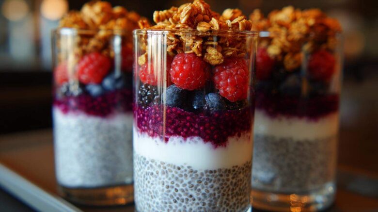 Overnight Chia Pudding Parfait