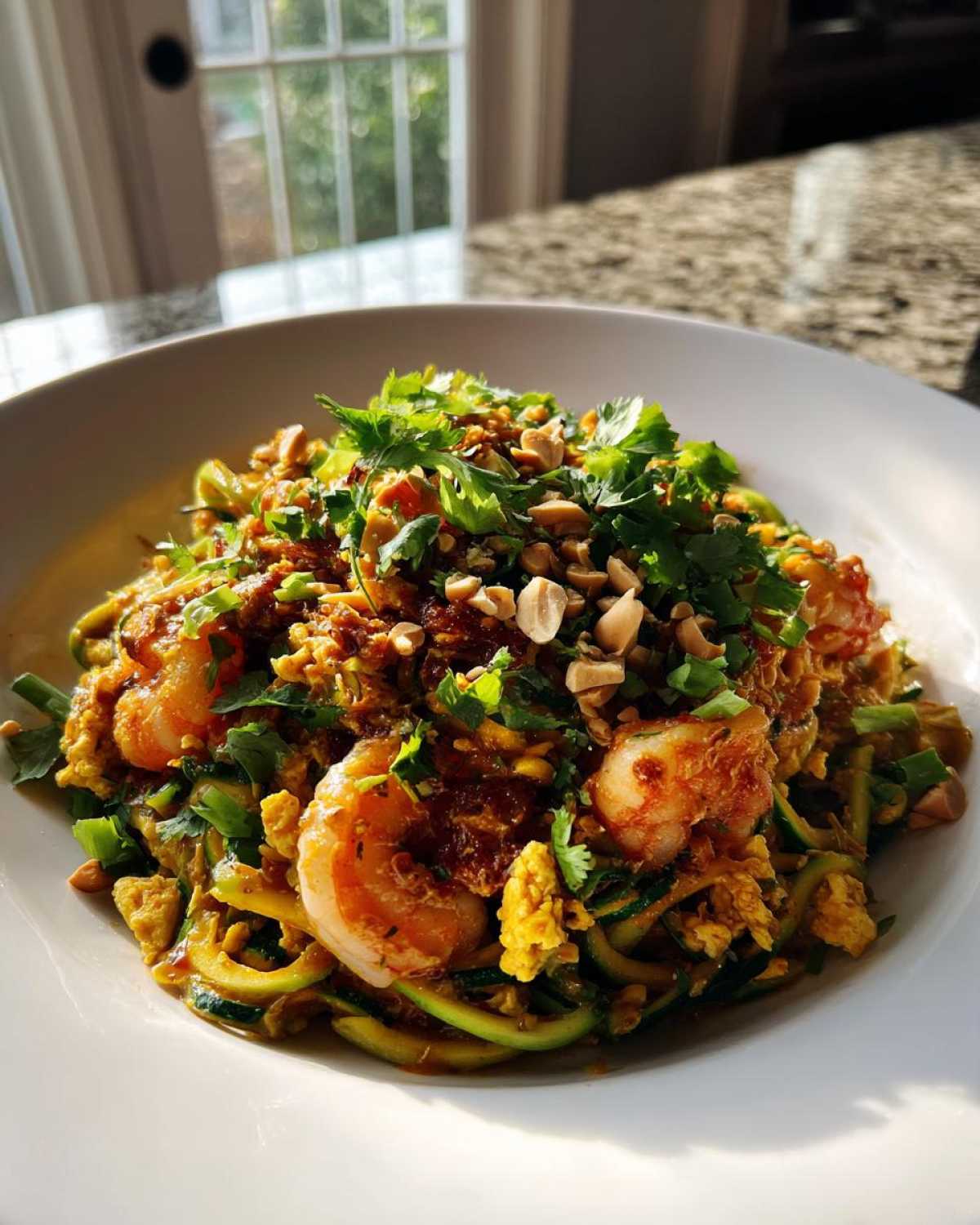 Pad Thai Zoodles - detail 2